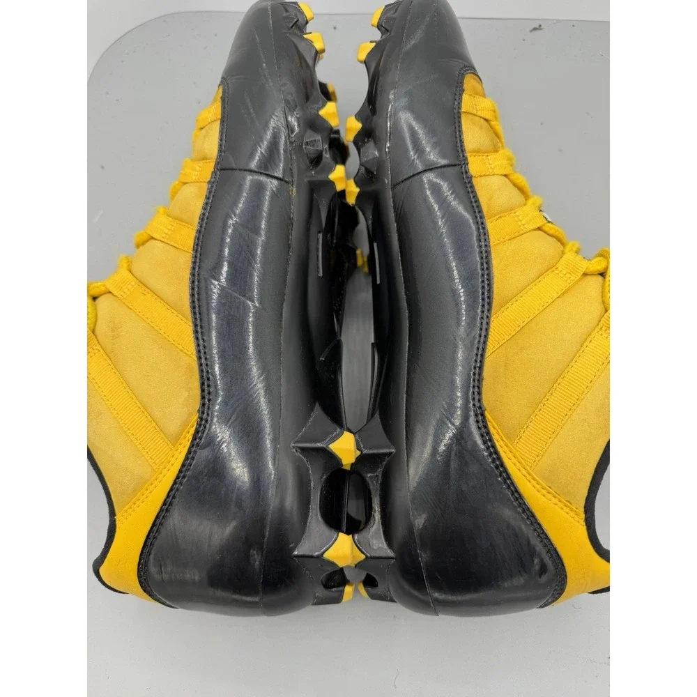 Nike Air Jordan 11 Retro Low TD Football Cleats Uni Gold Promo Sample Size 13.5